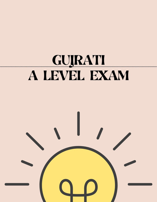A Level - Gujrati Exam - Exam Centre Birmingham Limited