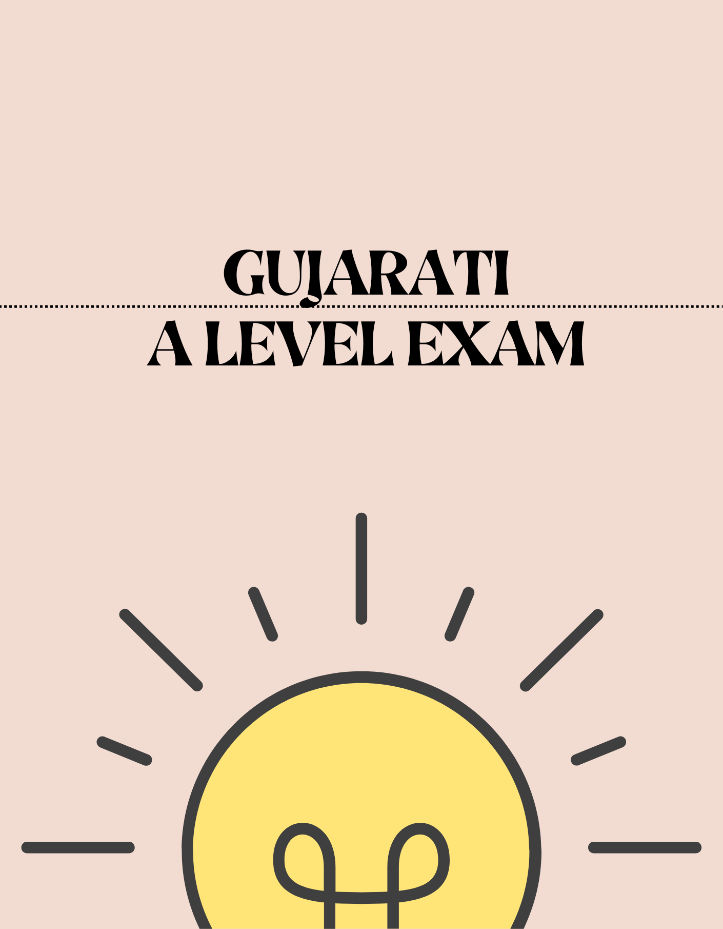 A Level - Gujarati Exam