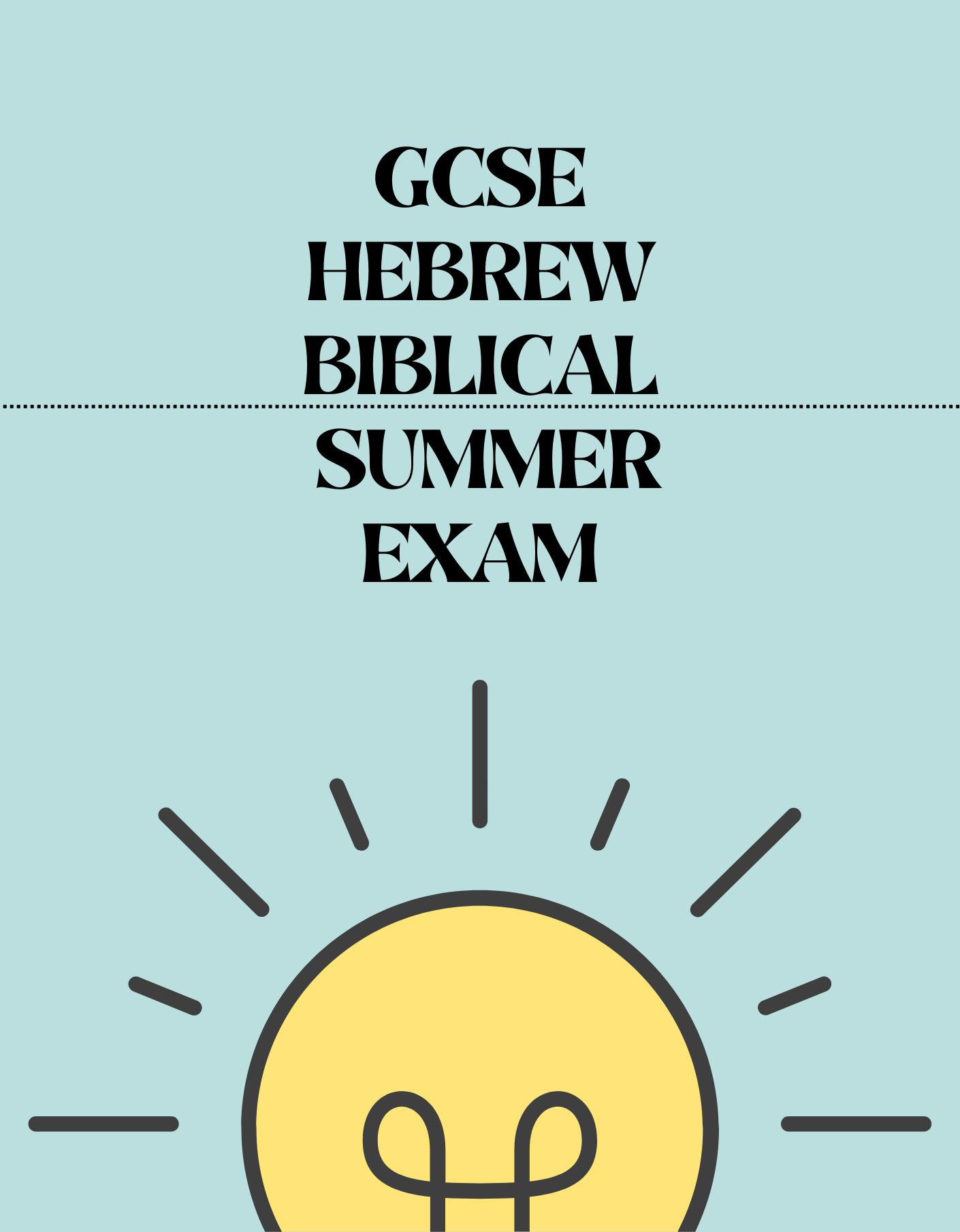 GCSE Biblical Hebrew