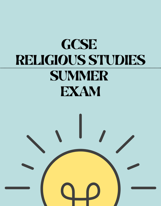 GCSE Religious Studies - Summer Exam - Exam Centre Birmingham Limited