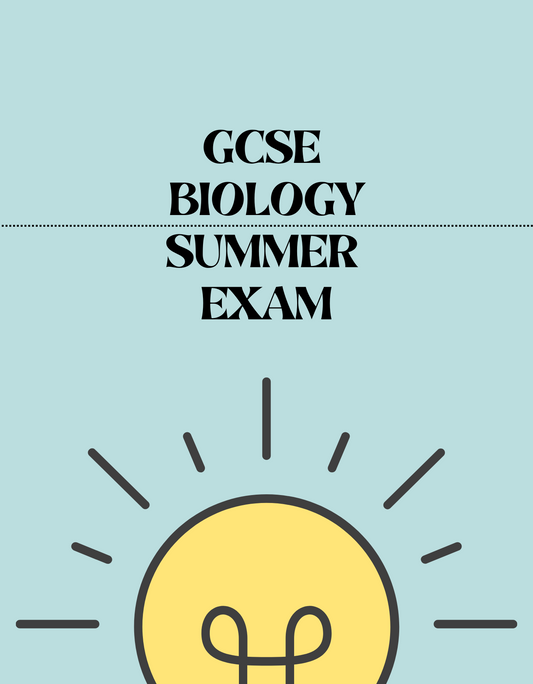 GCSE Biology - Summer Exam - Exam Centre Birmingham Limited