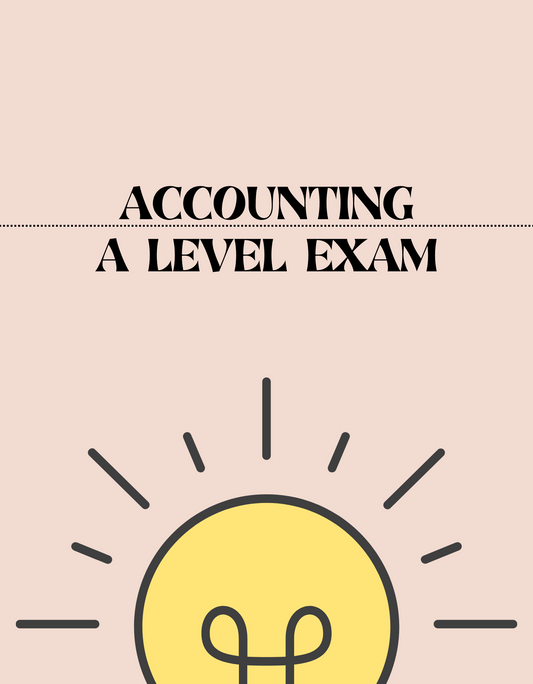 A Level - Accounting Exam - Exam Centre Birmingham Limited