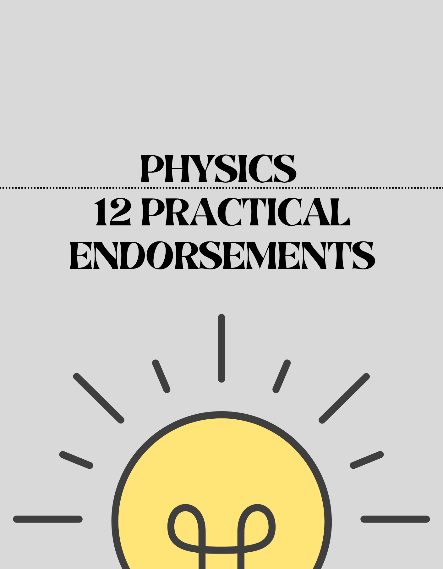 12 Practical Endorsements A Level Physics Without Examinations. - Exam Centre Birmingham Limited
