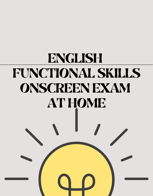 English Functional Skills Onscreen Exam - At Home. - Exam Centre Birmingham Limited