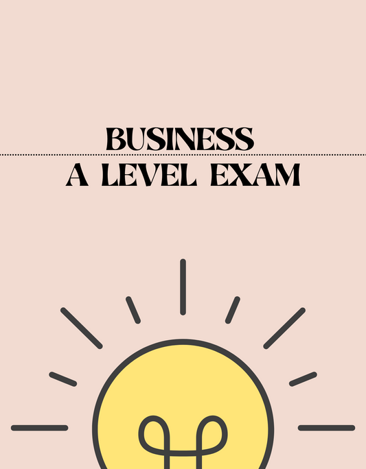 A Level - Business Exam - Exam Centre Birmingham Limited