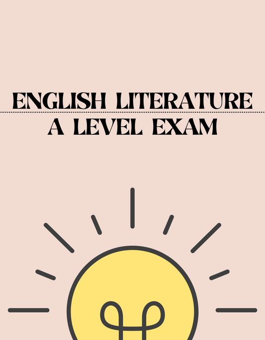 A Level - English Literature Exam - Exam Centre Birmingham Limited