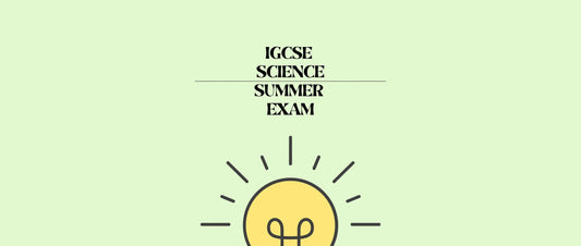 IGCSE Science Double Award Summer Exam promotional graphic, Exam Centre Birmingham