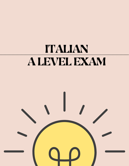 A Level - Italian Exam