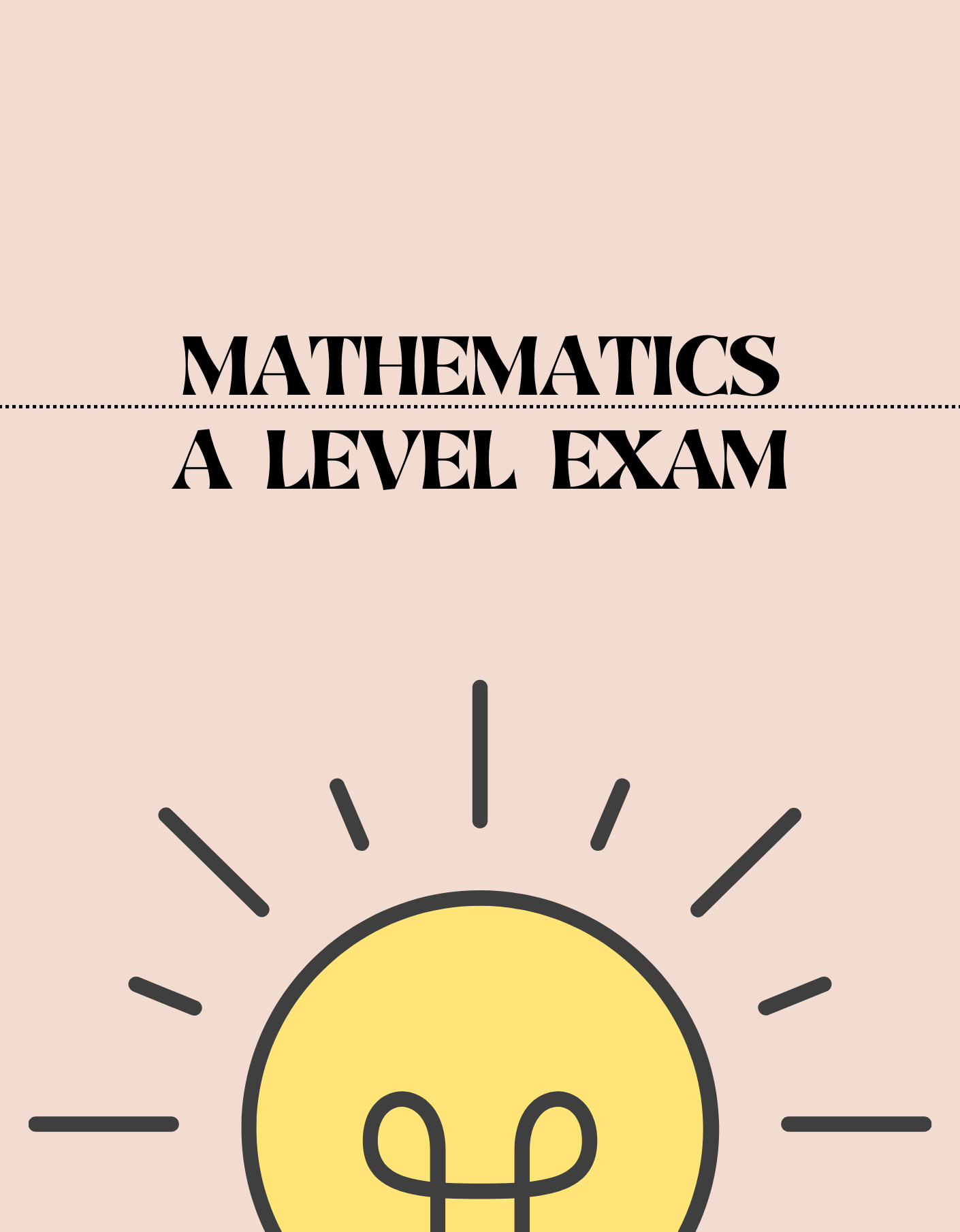 A Level - Mathematics Exam - Exam Centre Birmingham Limited