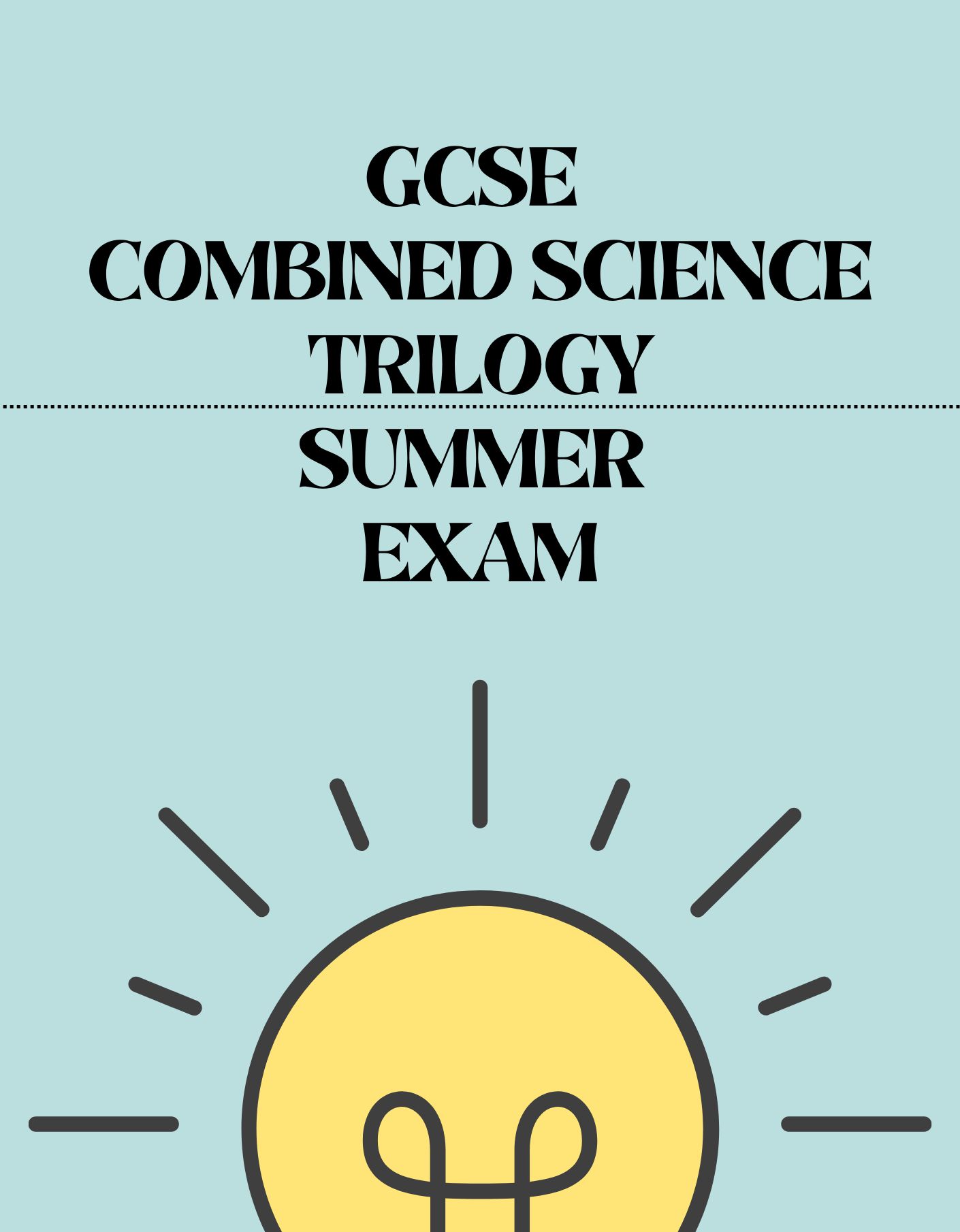 GCSE Combined Science Trilogy - Summer Exam - Exam Centre Birmingham