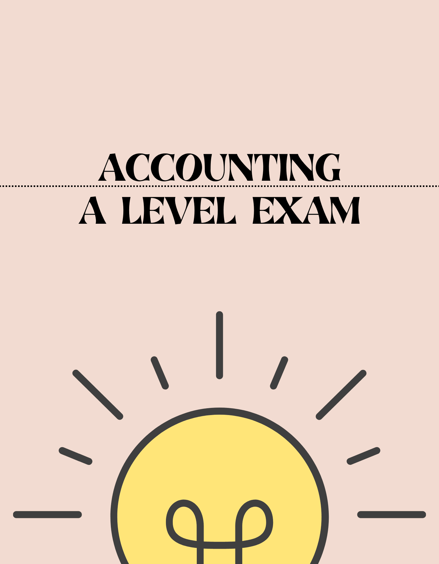 A Level - Accounting Exam - Exam Centre Birmingham Limited