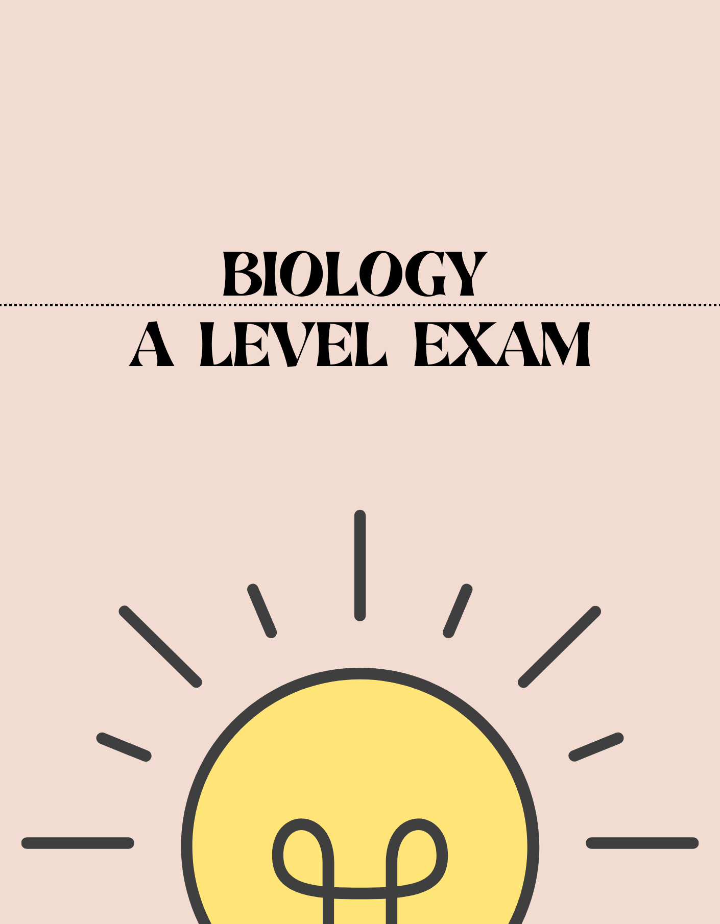 A Level - Biology Exam - Exam Centre Birmingham