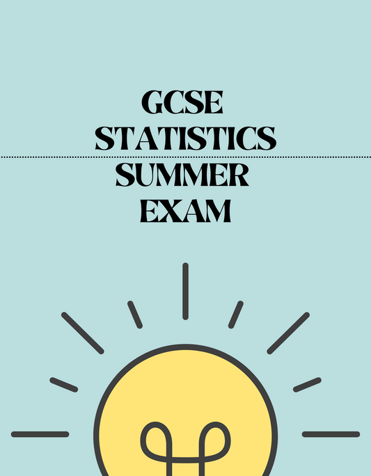 GCSE Statistics - Summer Exam - Exam Centre Birmingham Limited