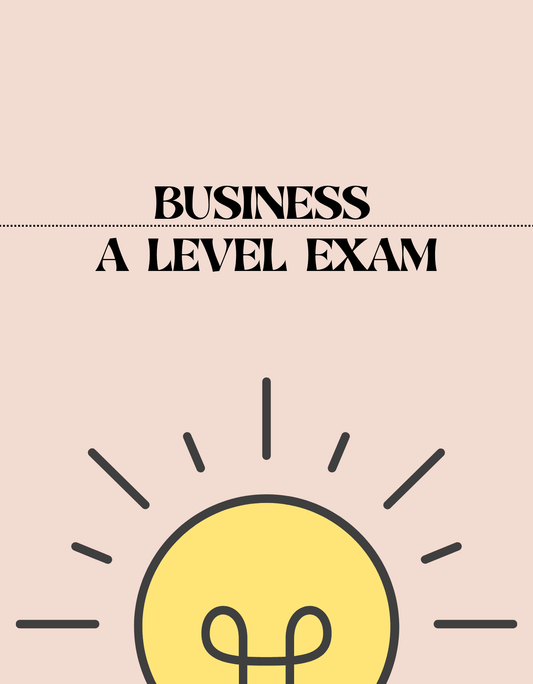 A Level - Business Exam - Exam Centre Birmingham Limited