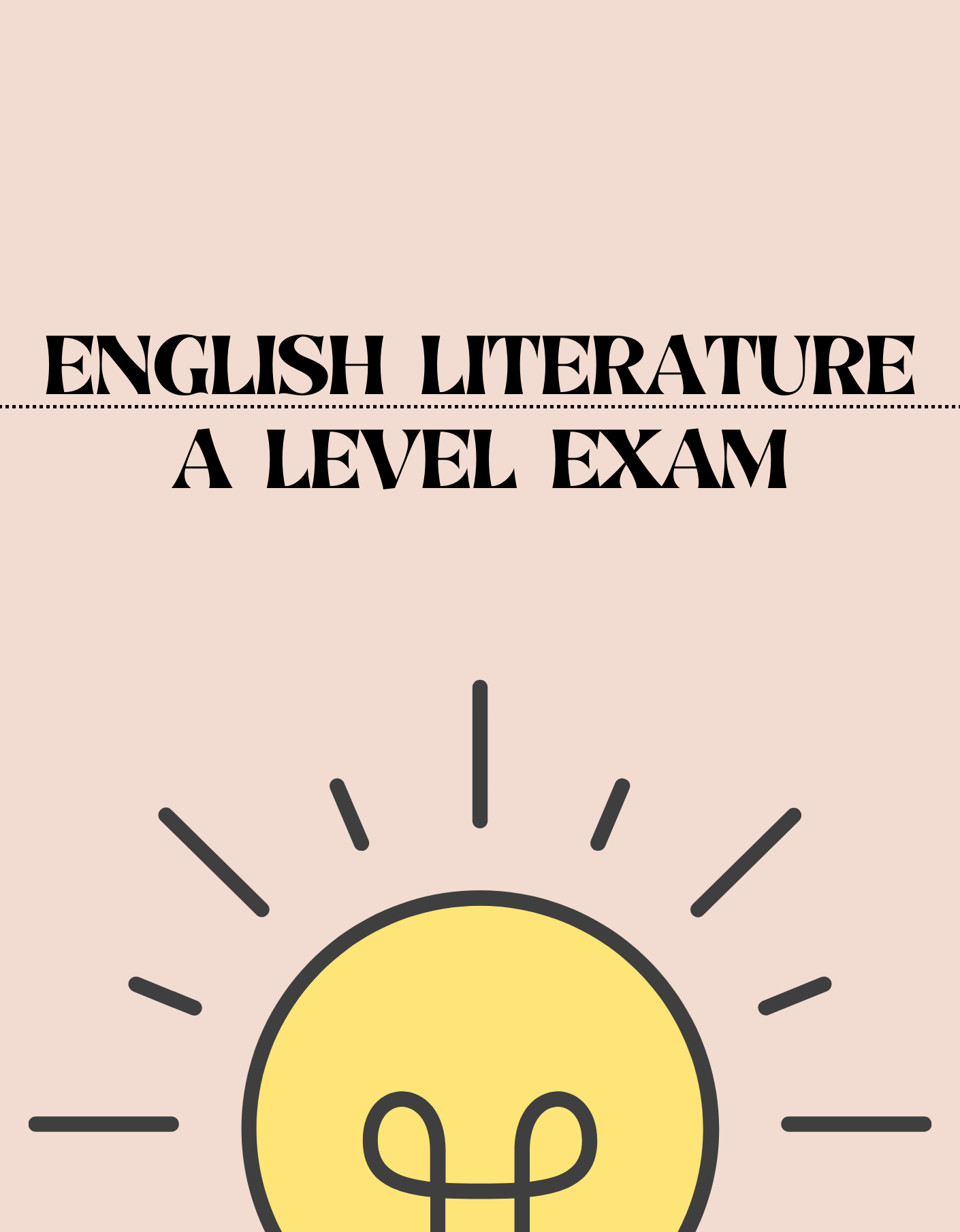 A Level - English Literature Exam - Exam Centre Birmingham Limited